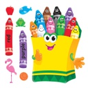 Colorful Crayons   (10 Crayons &amp; 10 Objects Crayon Box  (21pcs)
