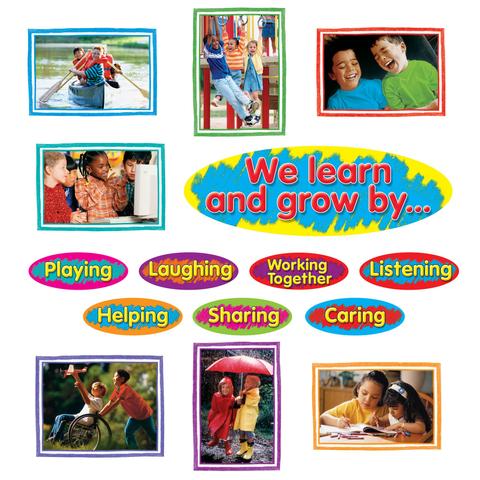 Learn &amp; Grow: Character Development B.B.SET (15pcs)(26''-66cm wide)