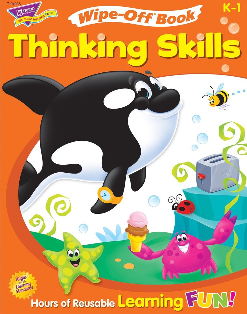 Thinking Skills (Gr:K-1) Write-on/Wipe-off