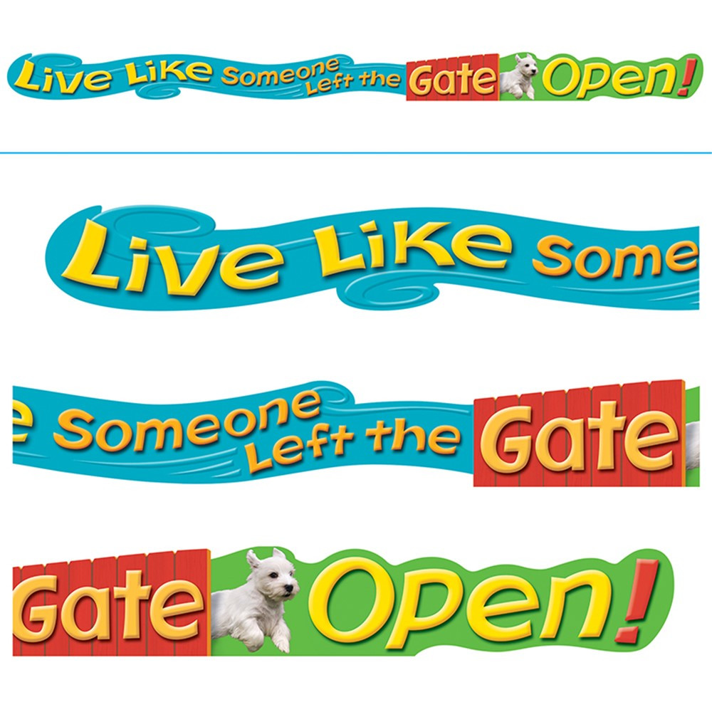 Live Like Someone Left the… Banner (10'=3m) (1pc)