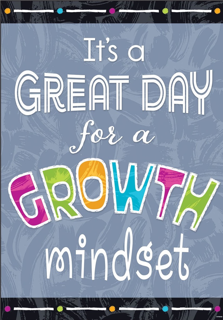 Great day for Growth Poster (19"x13.3" (48cm x 33.7cm)