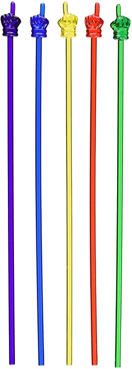 MINI POINTERS MIXED(Green or Yellow Only) SINGLE (27.5cm) (1 pink)