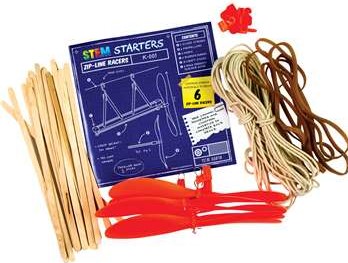 STEM Starters: Zip-Line Racers (38pcs)(Gr:3-9)