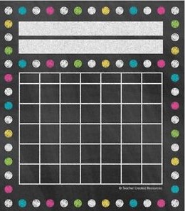 Chalkboard Brights Incentive Chart Pad 5.25''x6''(13.3cmx15.2cm)(36pcs)