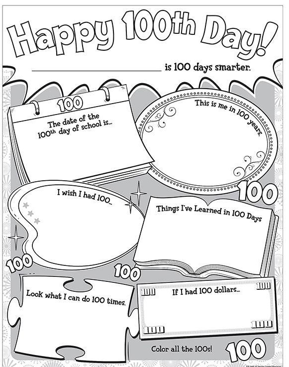 Happy 100th Day Poster Pack (32sheets) (17'''x22'')(43cmx55.8cm)