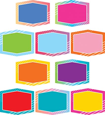 Colorful Vibes Accents   6.5"x5" (16.5cm x 13 cm)  (36 pcs)