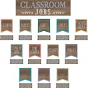 Home Sweet Classroom Classroom Jobs Mini Bulletin Board 21''x6''(53.3cmx15.2cm)(49pcs)