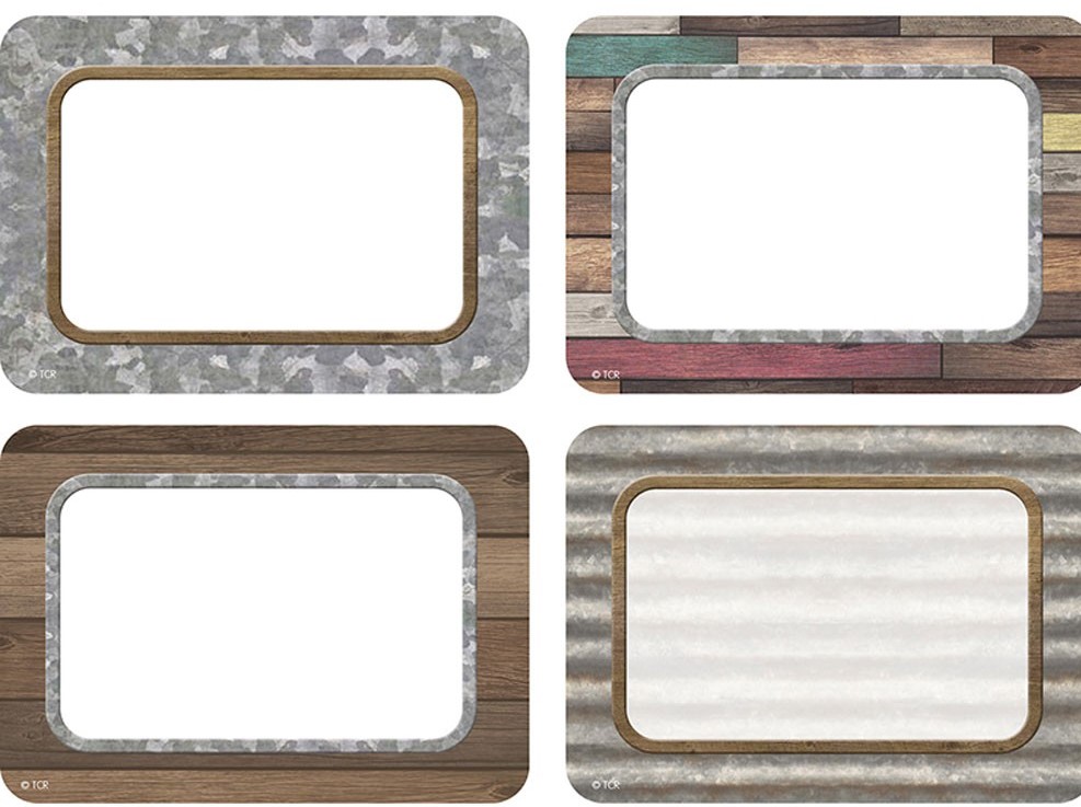 Home Sweet Classroom Name Tags/Labels - Multi-Pack (3.5''x2.5'')(6.3cmx8.8cm)(36pcs)