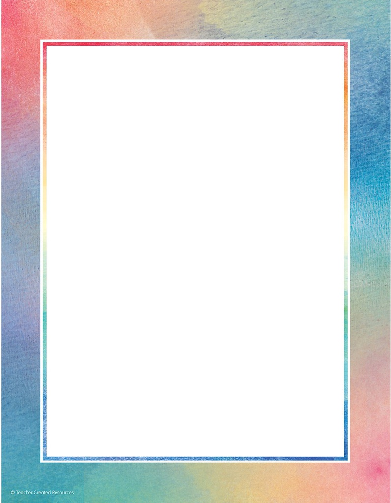 Watercolor Computer Paper (28cm)    (50 sheets)