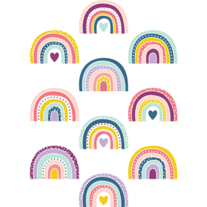 Oh Happy Day Rainbows Accents (6" (15.2cm) (30 pcs)