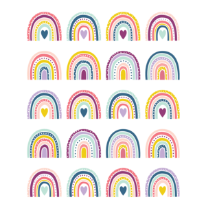 Oh Happy Day Rainbows Stickers(120stickers)(1''-2.5cm)