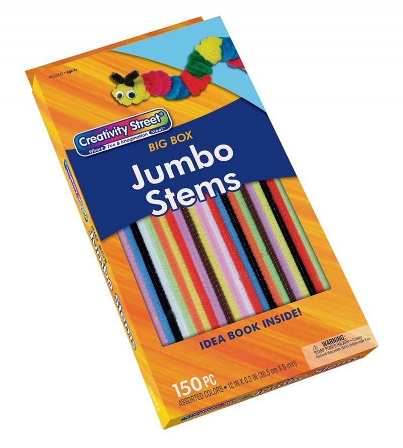Big Box Stems Asst Colors  (150CT)