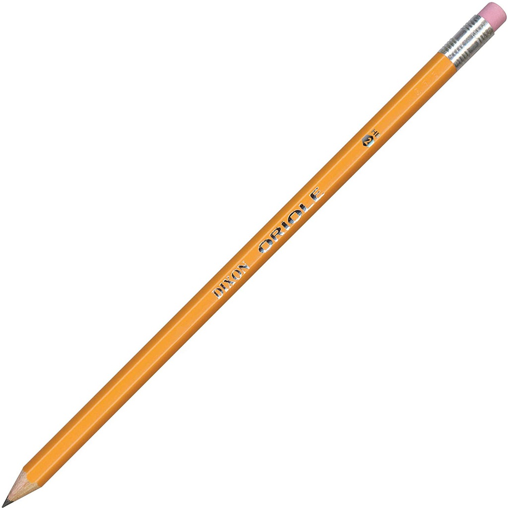 DIXON Oriole - #2 Soft - Pre-sharpened Pencils(144 pcs)
