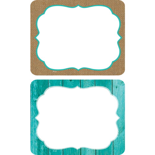 Shabby Chic Name Tags/Labels (36 pcs)(8.8cmx6.3cm)