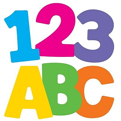 Color Splash (3''-7.6cm) EZ Letters (152 pcs)