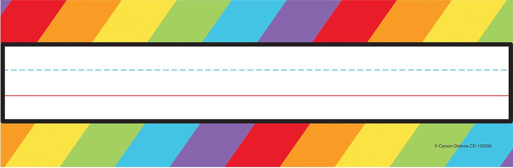 Celebrate Learning Nameplates (36pcs)(9.5''x2.8'')(24cmx7cm)