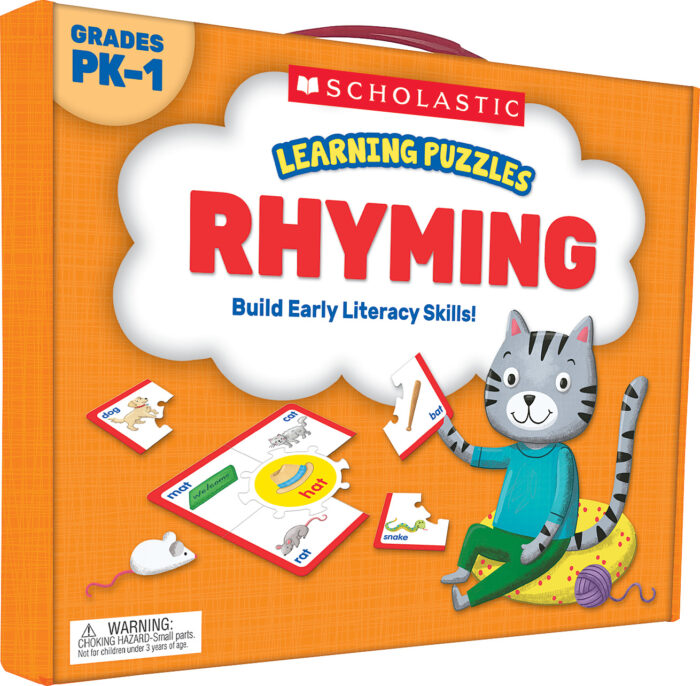 Learning Puzzles: Rhyming (Gr PK-1 + AGE 3+) (20pcs)