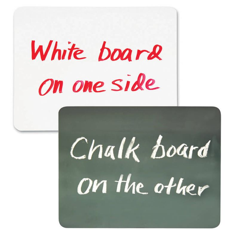 PACON COMBO BOARD 9" X 12" (23cm x 30.5cm) 2-SIDED, CHALK/WHITEBOARD SINGLE