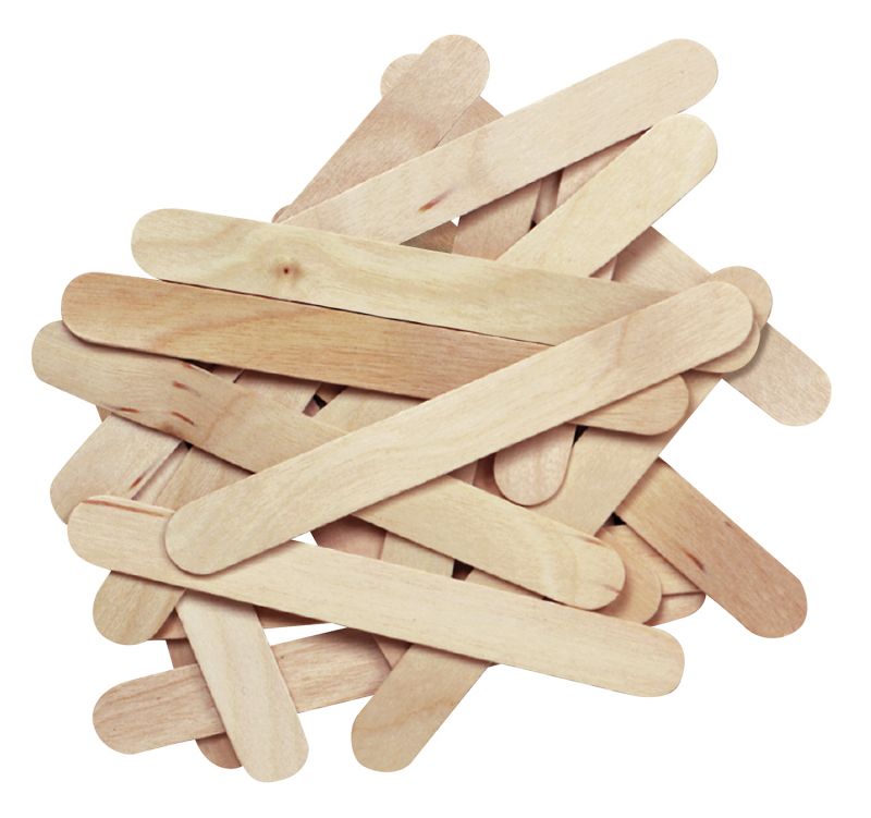 CREATIVITY STREET REGULAR CRAFT STICKS 4-1/2" X 3/8" NATURAL (1000pcs)