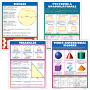 Exploring Geometry Poster Set (17''x22'')(43cmx55.9cm) 4 Posters