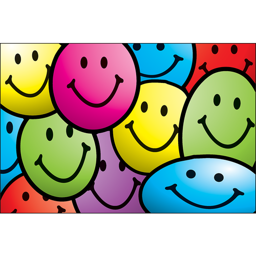 Smiley Faces Postcards 4" x 6" (10cm x 15cm) 30/pack