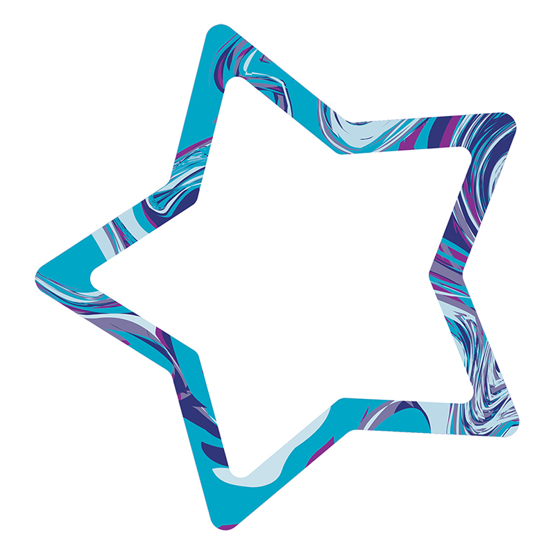 MARBLE SWIRL STAR Notepad (50pkg) (5.5''x5.5'')(14cmx14cm)