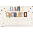 EVERYONE IS WELCOME HAPPY BIRTHDAY Awards 5.5" x 8.5" (14cm x 21.5cm)