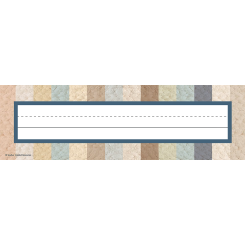 EVERYONE IS WELCOME Flat Name Plates (36/pkg)(3.5''x11.5'')(8.8cmx29.2cm)