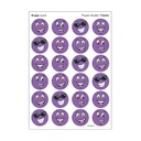 Purple Smiles, Grape scent Scratch 'n Sniff Stinky Stickers (96 Stickers)(0.8''-2cm)