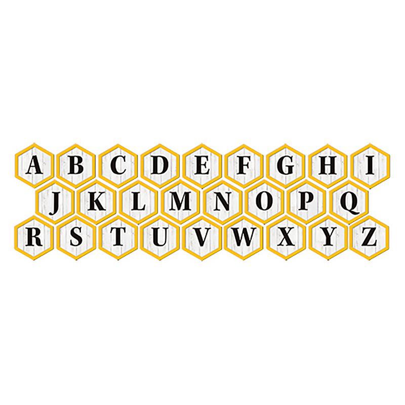 The Hive Decor Letters (4"(10cm)  (96 pcs)