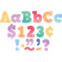 WATERCOLOR (4"-10cm) BOLD BLOCK Letters Combo Pack (230 pcs)