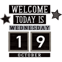 MODERN FARMHOUSE PERPETUAL CALENDAR MINI BB SET (35 pcs)