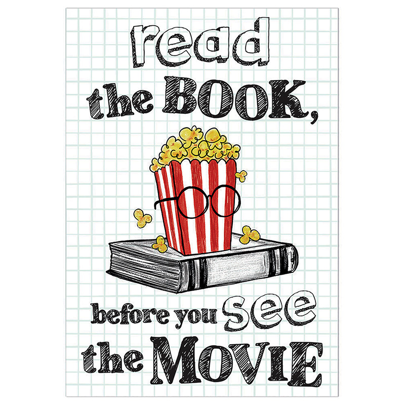 READ BOOK BEFORE THE MOVIE POSTER 19"x 13.5" (48cm x 35cm)