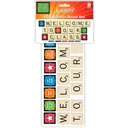 SCRABBLE WELCOME! TO OUR CLASS MINI BB SET (57 pcs)