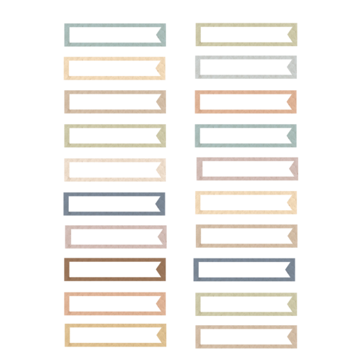 EVERYONE IS WELCOME PLANNER Stickers 120/pkg (1.5''x0.5'')  (4cmx1.5cm)