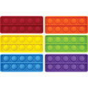 PUSH &amp; POP BUBBLE  TEN FRAMES  (6pcs) (4"x1.5"x0.5")(10cmx3.8cmx1.2cm)