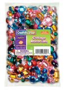 CREATIVITY STREET ACRYLIC GEMSTONES ASSORTED SIZES &amp; COLORS (0.5 LB)