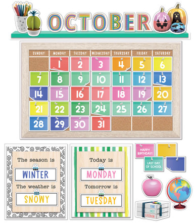 Creatively Inspired Calendar BB Set  (118pcs)(23''x13.8'')(58.4cmx35cm)