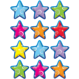 Stars Mini Accents (7 Colors (2.6'' (6.6cm) (36pcs)