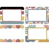 Wonderfully Wild Name Tags/Labels - Multi-Pack (3.5''x2.5'')(8.8ccmx6.3cm)(36pcs)