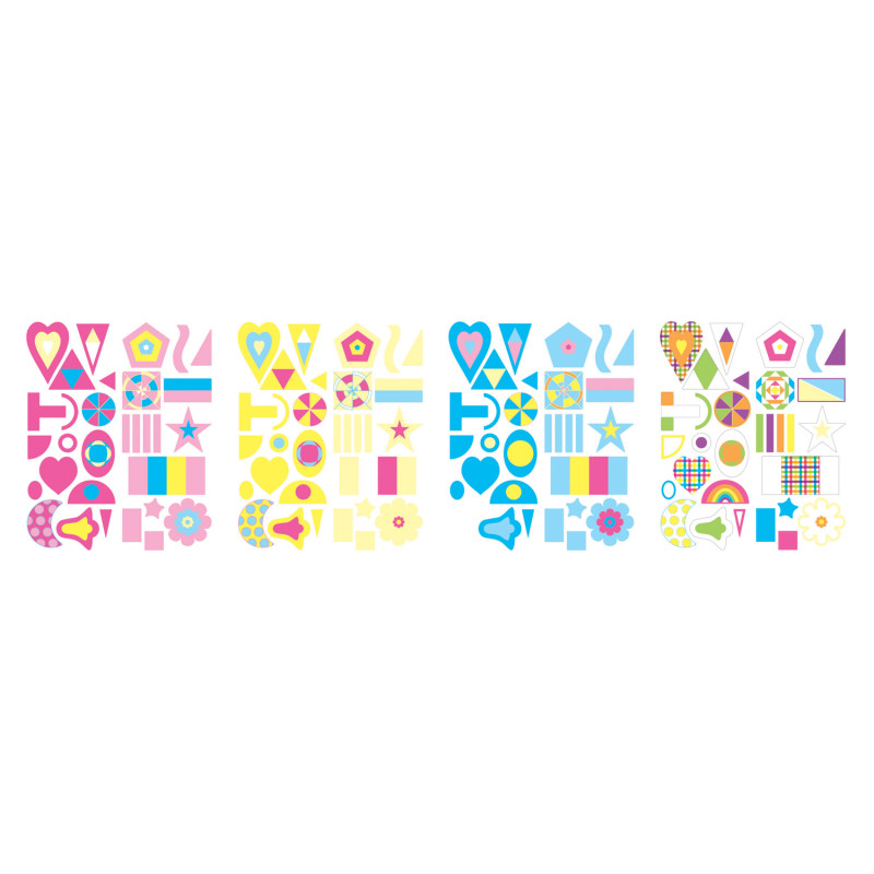 LIGHT LEARNING SHAPES (for light tables) Ages:4+ (124 transparent shapes)