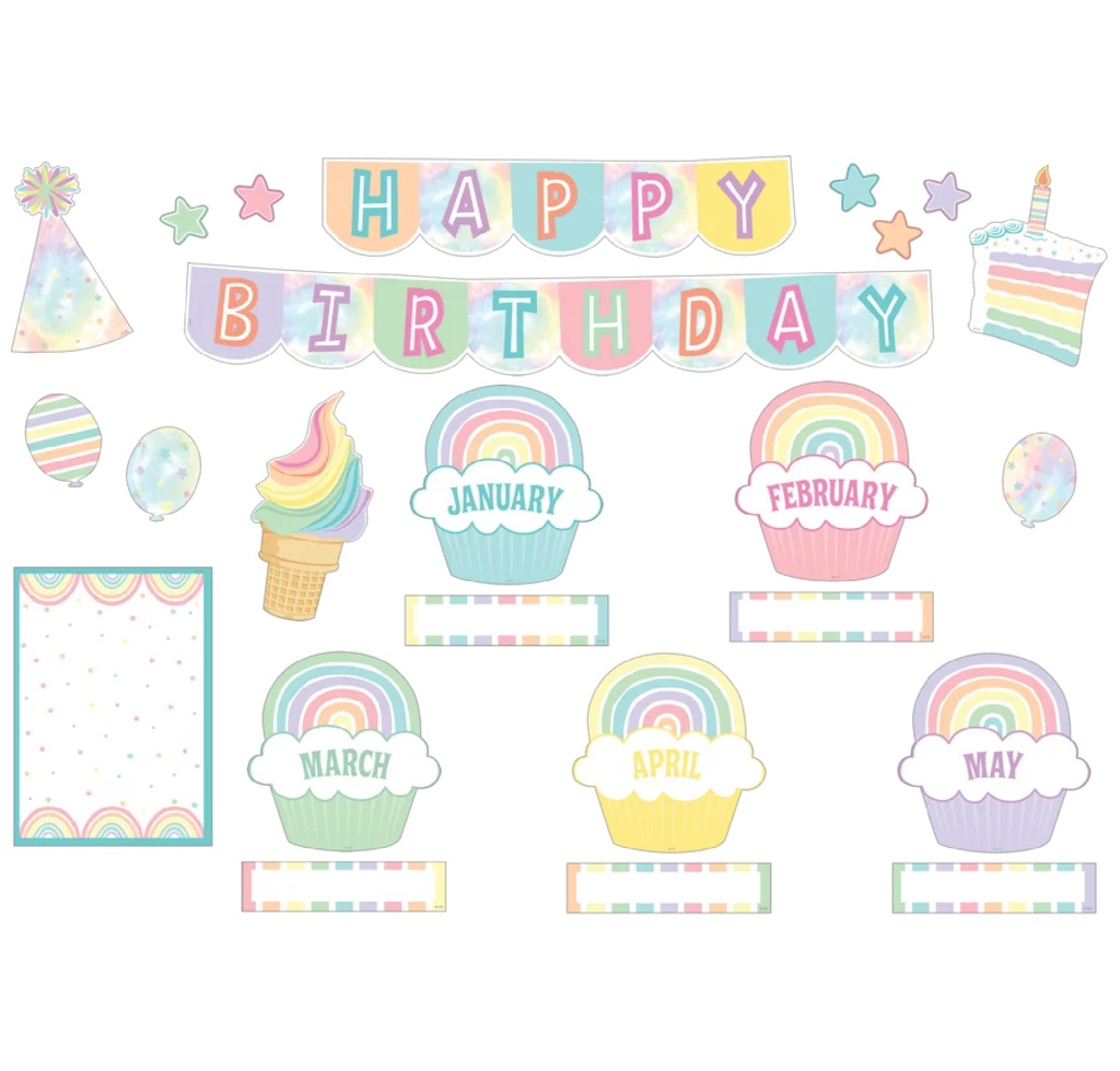 Pastel Pop Happy Birthday Mini BB Set (62pcs)