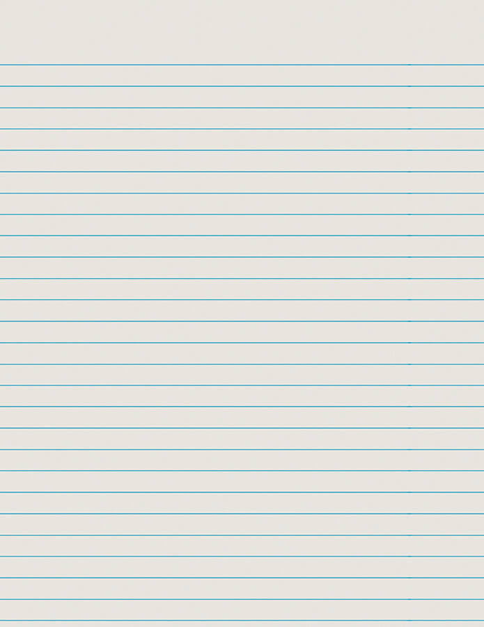 NEWS RULED SHORT, WHITE (8.5"x11")(21.6cmx27.9cm) 500 sheets