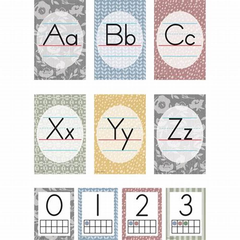 Classroom Cottage Alphabet BB set (37pcs)