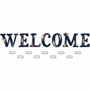 Wildflowers Welcome! Bulletin Board Set (55pcs)