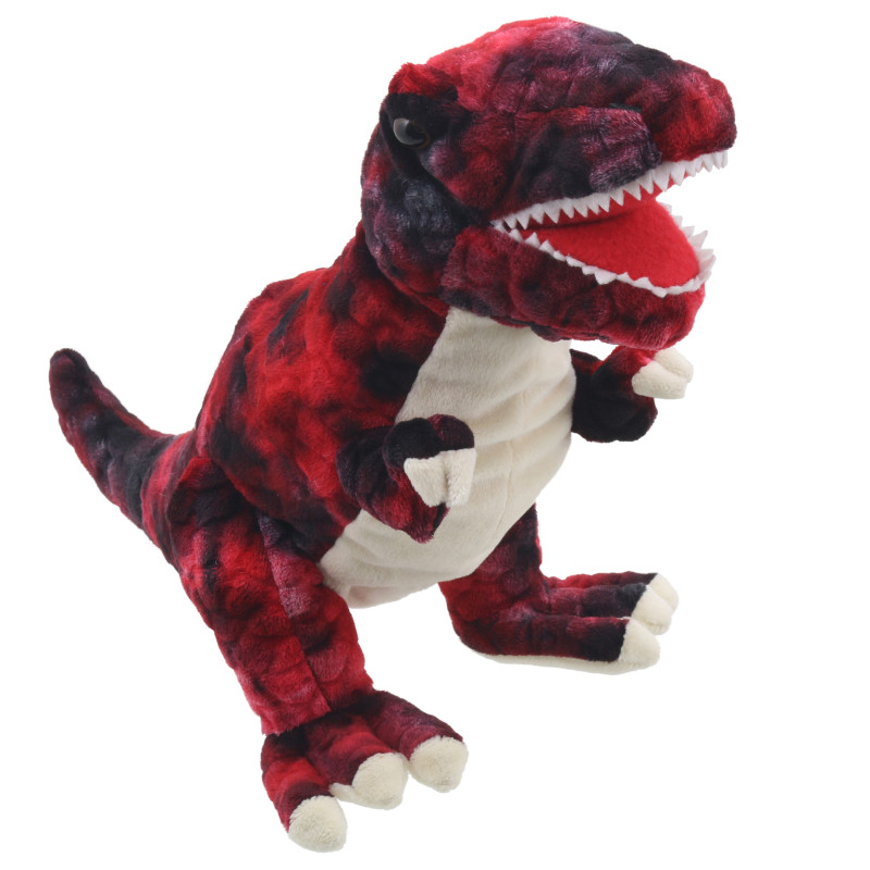 BABY DINOS PUPPETS T-REX-RED(12''approx)(30.4cm)(1+yrs)