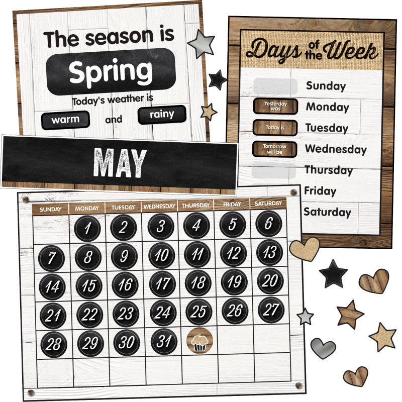 INDUSTRIAL CHIC CALENDAR BBset (95pcs)