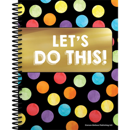 [CD105000] Celebrate Learning: Teacher Planner (10.9"x8.4"(27.6cmx21.3cm) (128 pages (46 stickers)
