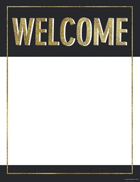 [CDX114247] SPARKLE and SHINE WELCOME! Chart (55cmx43cm)(21.6''x17")