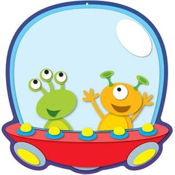 [CDX188036] Out of This World Two-Sided Decoration (15''-38cm)